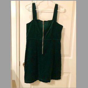 Twik Corduroy Zip Dress